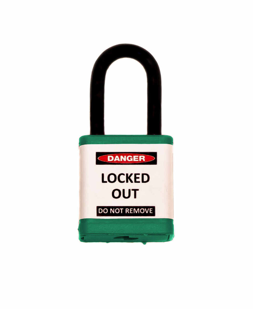700 Series Keyed Different Lockout Safety Padlock | 700KD-GREEN