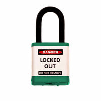 700 Series Keyed Alike Lockout Safety Padlock | 700KA-GREEN