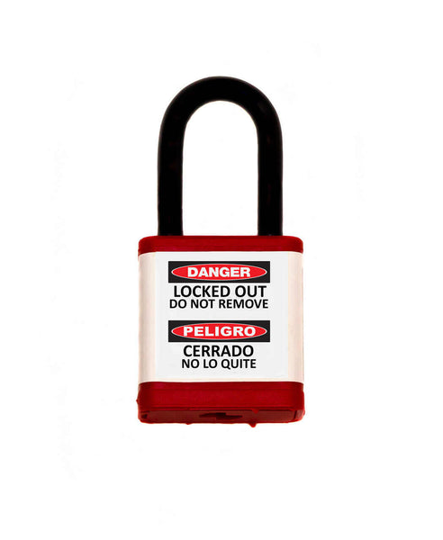 700 Series Keyed Different Lockout Safety Padlock | 700KD-RED