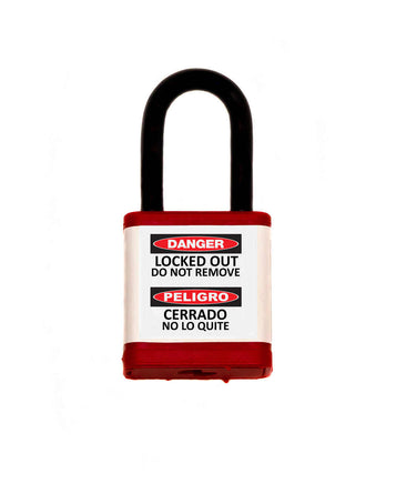 700 Series Keyed Different Lockout Safety Padlock | 700KD-RED