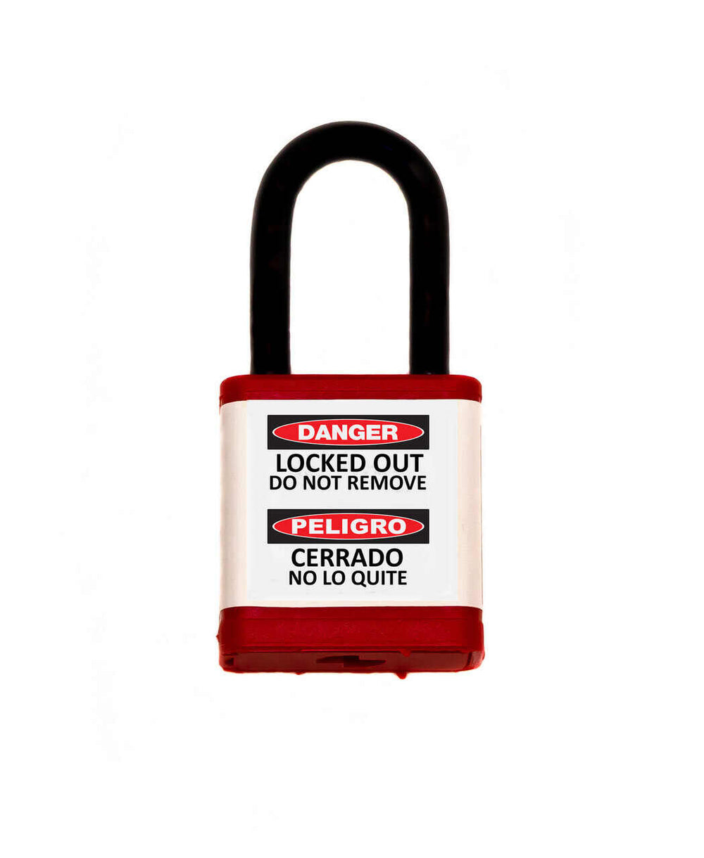 700 Series Keyed Different Lockout Safety Padlock | 700KD-RED