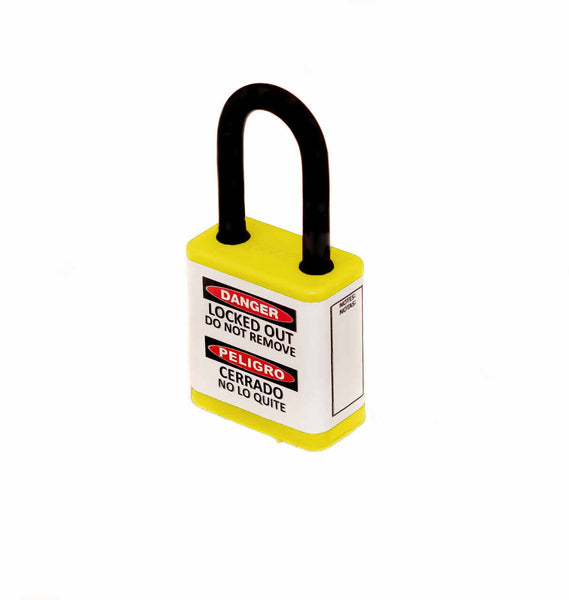 700 Series Keyed Alike Lockout Safety Padlock | 700KA-YELLOW