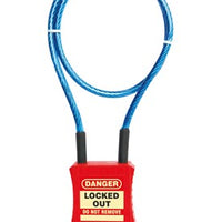 Cable Lockout Padlock 2 Ft. | 7320