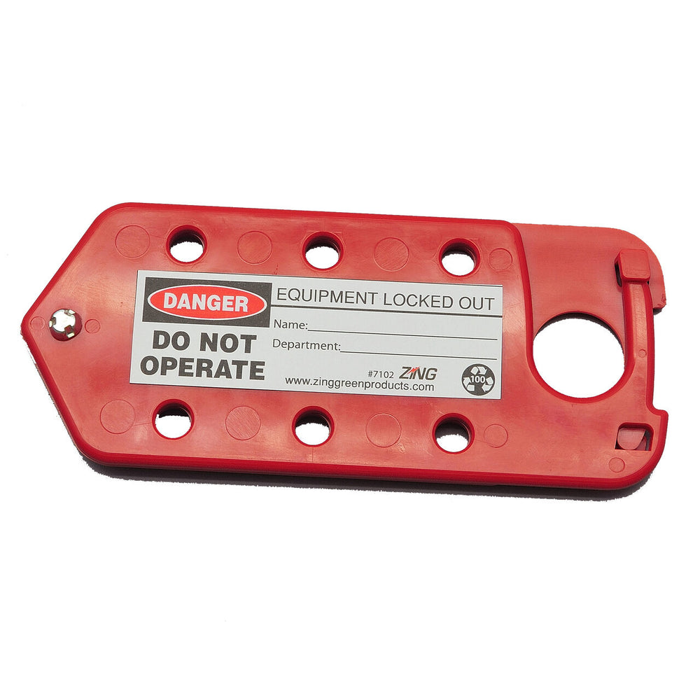 RecycLockout Lockout Hasp and Tag Combination | 7102