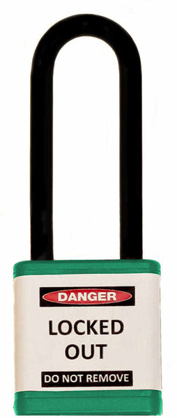 700 Series Keyed Alike Lockout Safety Padlock | 710KA-GREEN