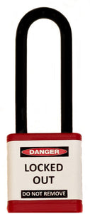 700 Series Keyed Different Lockout Safety Padlock | 710KD-RED