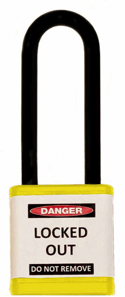 700 Series Keyed Different Lockout Safety Padlock | 710KD-YELLOW