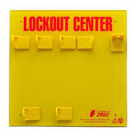  RecycLockout Lockout Station, 3 Padlocks, Unstocked | 7113E