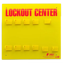  RecycLockout Lockout Station, 8 Padlocks, Unstocked | 7114E