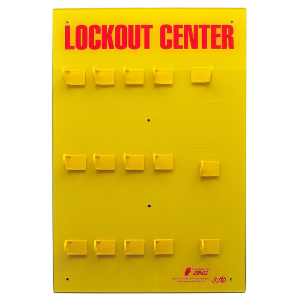 RecycLockout Lockout Station, 12 Padlocks, Unstocked | 7115E