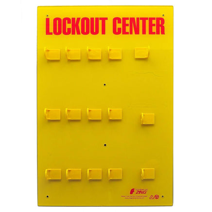 RecycLockout Lockout Station, 12 Padlocks, Unstocked | 7115E