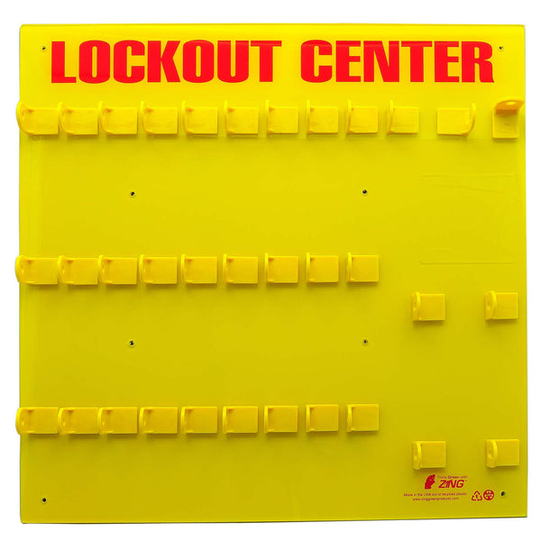 RecycLockout Lockout Station, 28 Padlocks, Unstocked | 7116E