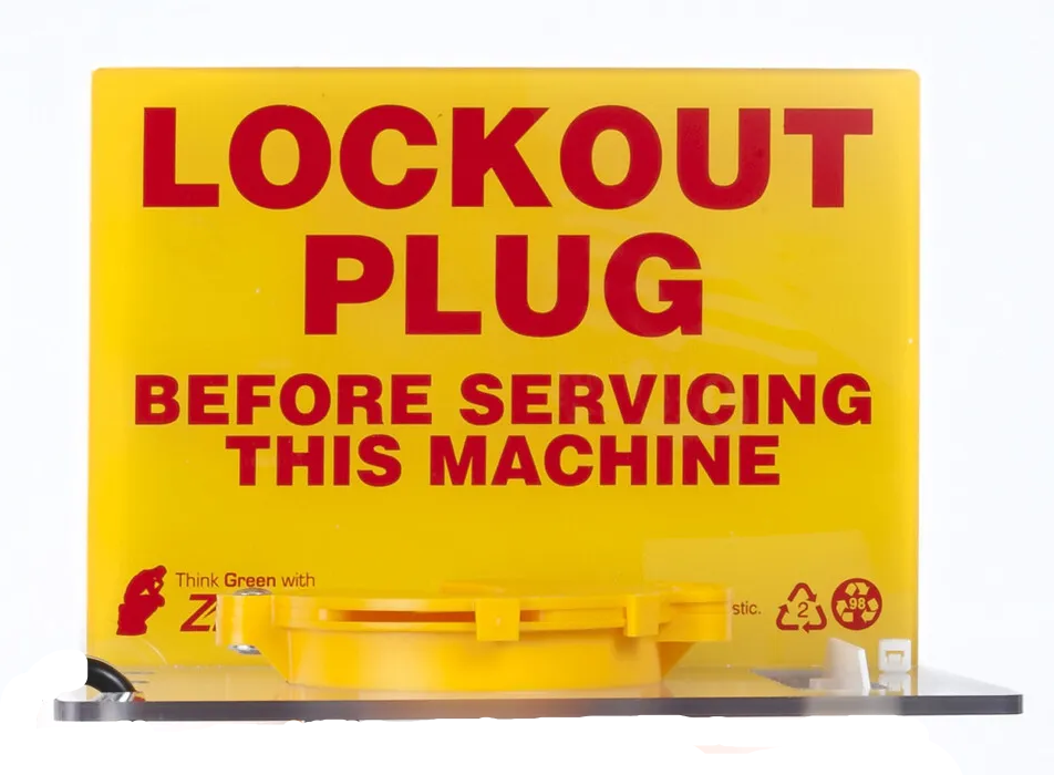 RecycLockout Plug Lockout Station Safety Padlock - Unstocked | 7117E