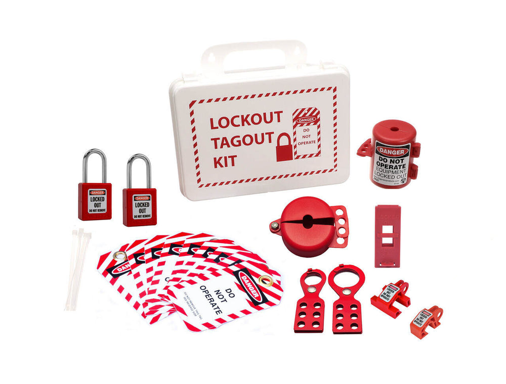 Lockout Tagout Case Kit, 29 Components | 7154-USA