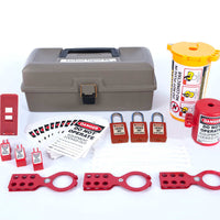 Electrical Lockout/Tagout Toolbox Kit, 33 Components | 7156