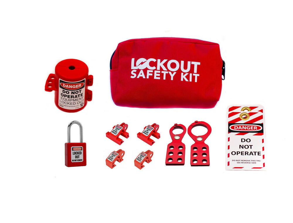 Lockout Tagout Pouch Kit, 12 Components | 7158-USA