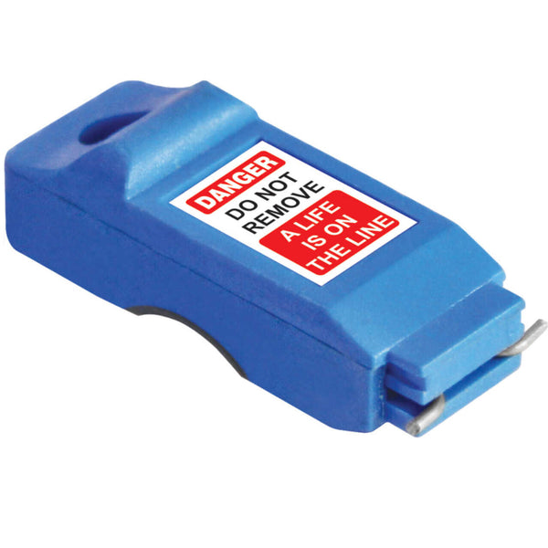 Pin Out Wide Circuit Breaker Lockout Blue | 7261