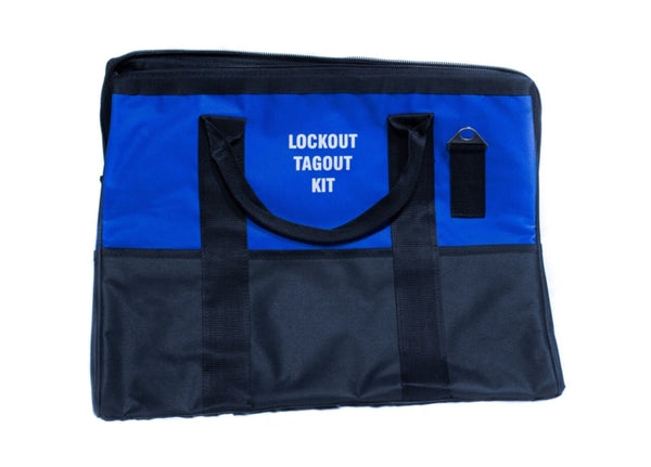 Lockout Tagout Bag Kit, Large, Unstocked, 18