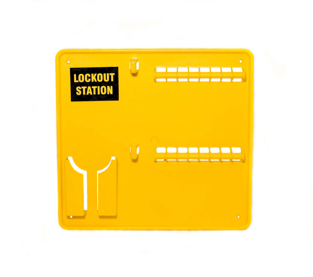 Lockout Tagout Station With 16 Locks Unstocked | 7354 | Signs Labels ...