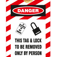Only Person Listed Can Remove Lockout Tags | 7358