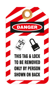 Only Person Listed Can Remove Lockout Tags | 7358