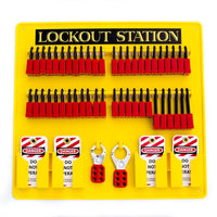Mini Lockout Station With 48 Locks Fully Stocked | 7373