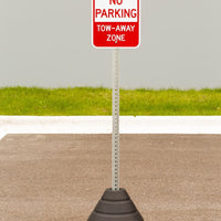 Fire Lane, No Parking Sign Kit With Post/Base | 7470