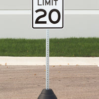 Speed Limit 20 Sign Kit With Post/Base | 7484