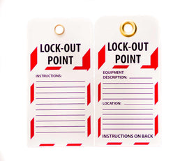 Lock-Out Point Lockout Tags | 7504