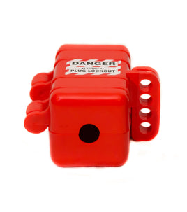 Small Plug Lockout, 110V, Accepts 4 Padlocks | 7508