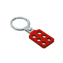 Coated Aluminum Red Hasp 1.5" Jaw Diameter | 7546