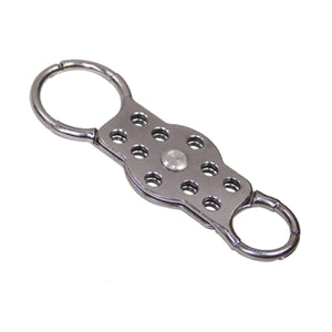 10 Hole Aluminum Lockout Hasp | 7616