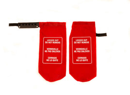 Plug Cover Small Red Bag Lockout | 7621