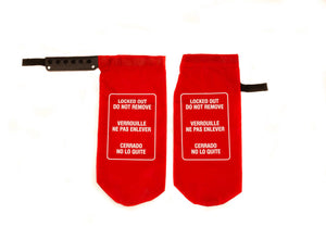 Plug Cover Small Red Bag Lockout | 7621