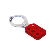 Coated Steel Red Hasp 1.5" Jaw Diameter | 7645