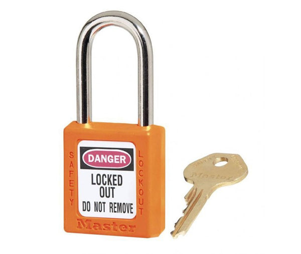 ORANGE 1 ANODIZED ALUM LOCK KEYED DIFFERENTLY 6/SET