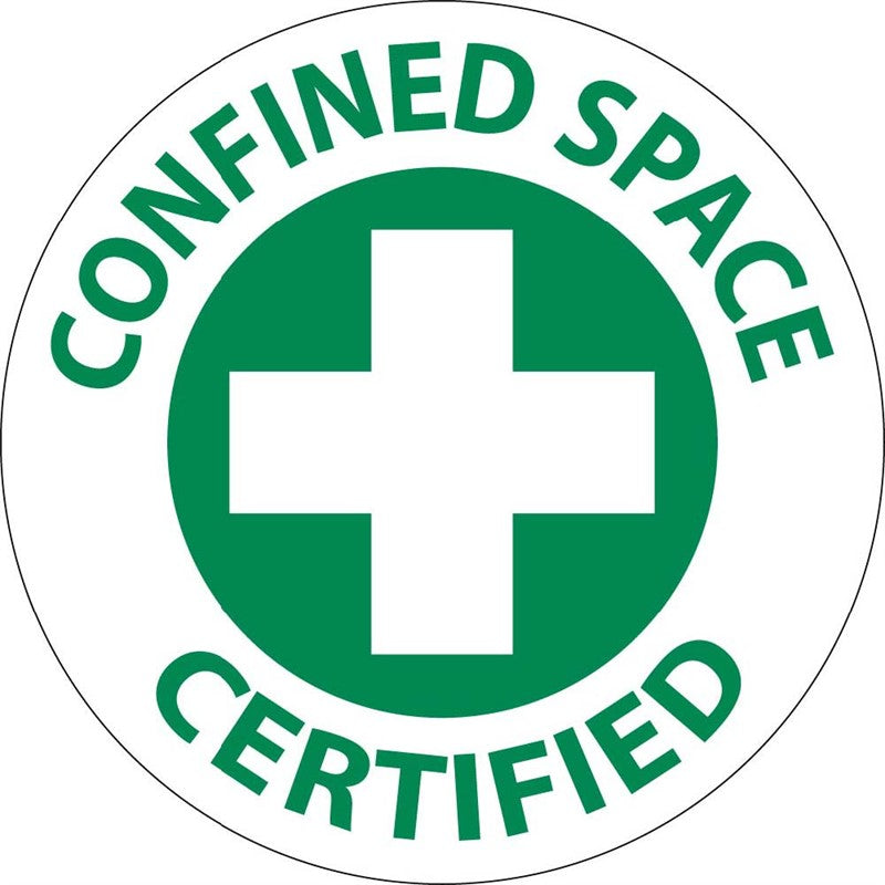 CONFINED SPACE CERTIFIED, GRAPHIC, 2
