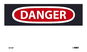 DANGER, (HEADER ONLY), 3X5, PS VINYL, 5/PK