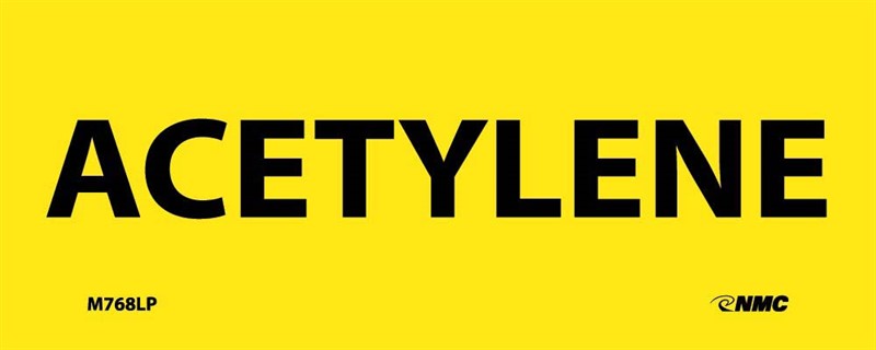 ACETYLENE, 2X5, PS VINYL, LAMINATED