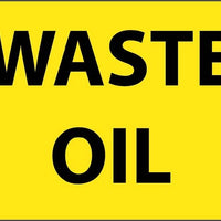 WASTE OIL, 3X5, PS VINYL 5/PK