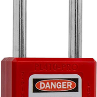 Padlock, 1.5" KD Red, Thermoplastic | 700KD-RED