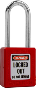 Padlock, 1.5" KD Red, Thermoplastic | 700KD-RED