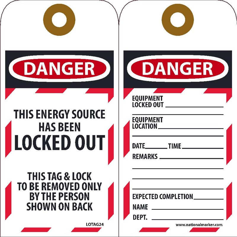 Danger This Energy Source Has Been Locked Out | LOTAG24
