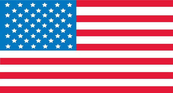 (GRAPHIC AMERICAN FLAG), 7/8 X 1 5/8., PS VINYL