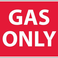 GAS ONLY, 3X5, PS VINYL, 5/PK