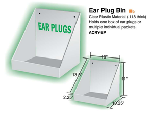 Ear Plug Bin | ACRY-EP