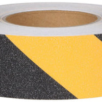 3360 Non-Slip Grit Roll 2in x 30ft Black/Yellow, Case of 6 Rolls