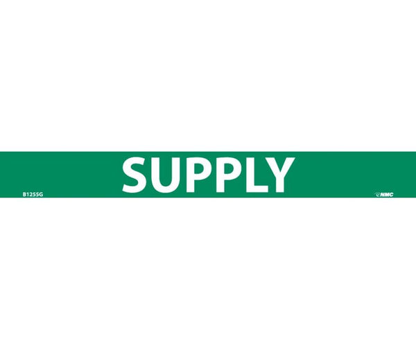 PIPEMARKER, PS VINYL, SUPPLY, 1X9  3/4