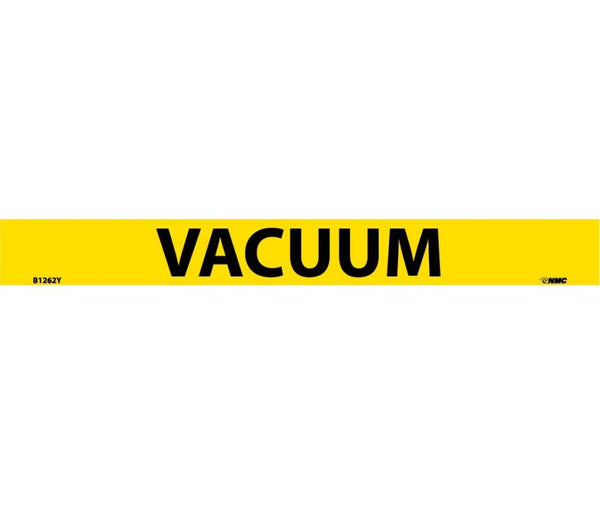 PIPEMARKER, PS VINYL, VACUUM, 1X9  3/4