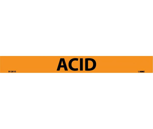 PIPEMARKER, ACID, 1X9, 3/4 LETTER,  PS VINYL